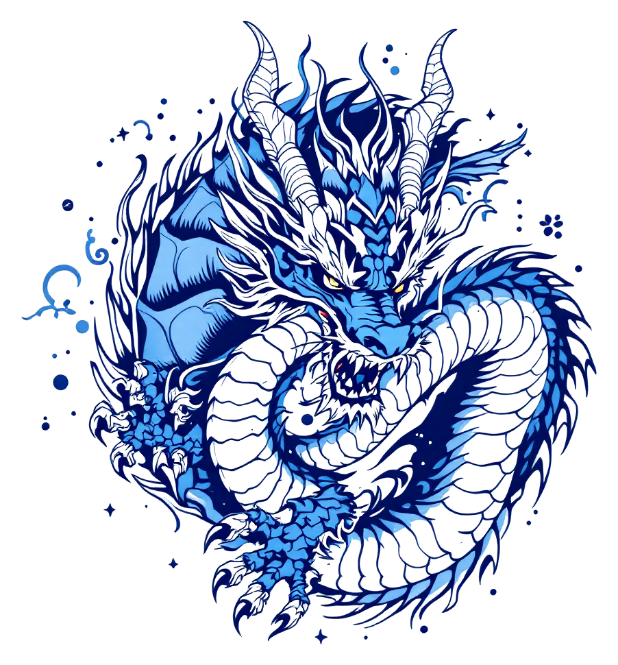 Dragon Concrete & Polishing dragon logo